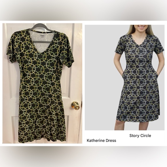 Svaha Story Circle Katherine Dress, size small, VGUC - Picture 2 of 3